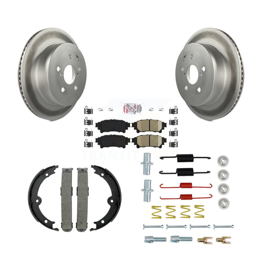 Transit Auto KGA-107332 Disc Brake Kit for 2014-2015 Lexus IS350 - Rear