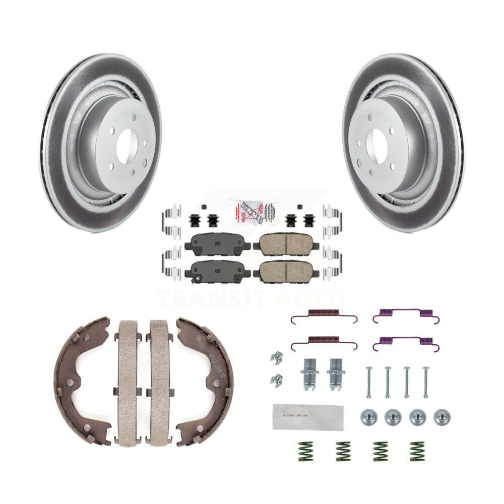 Transit Auto KGA-107363 Disc Brake Kit for 2014 INFINITI Q60 - Rear