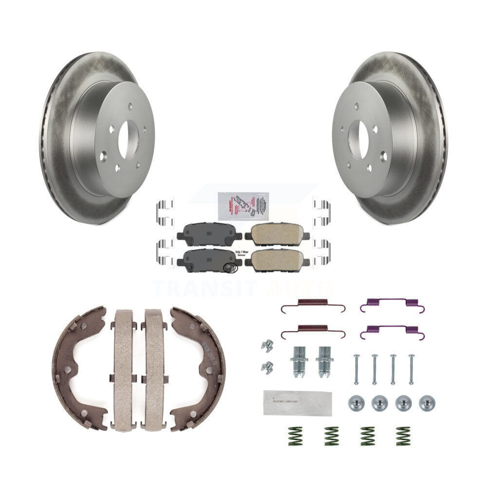 Transit Auto KGA-107365 Disc Brake Kit for 2003-2005 INFINITI FX35, INFINITI FX45 - Rear