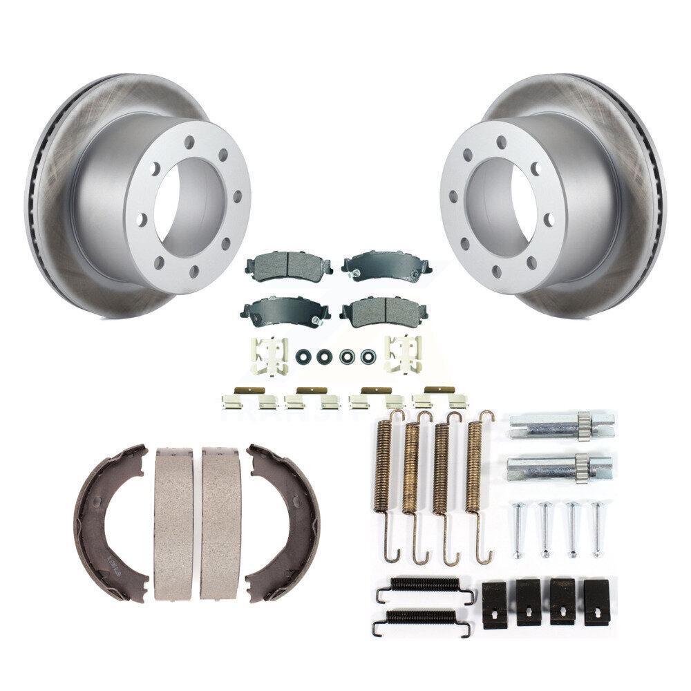 Transit Auto KGA-107398 Disc Brake Kit for 2001 GMC Sierra 3500 - Rear