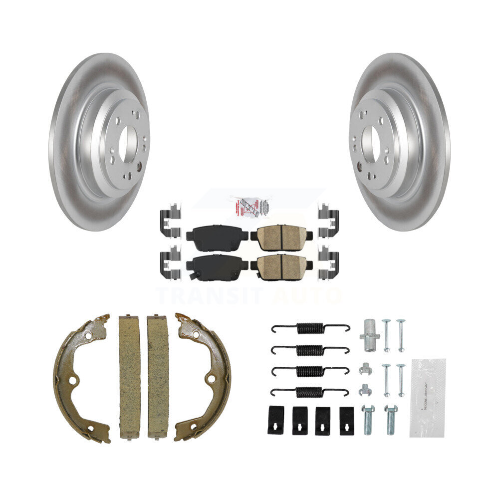 Transit Auto KGA-107425 Disc Brake Kit for 2009-2014 Acura TL - Rear