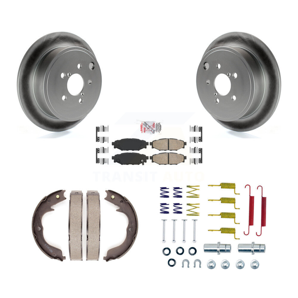 Transit Auto KGA-107434 Disc Brake Kit for 2010-2012 Subaru Legacy, Subaru Outback - Rear