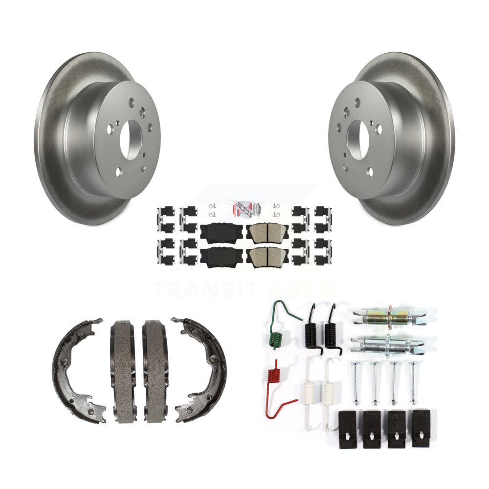Transit Auto KGA-107459 Disc Brake Kit for 2012-2018 Lexus ES350, Lexus ES300h and More - Rear