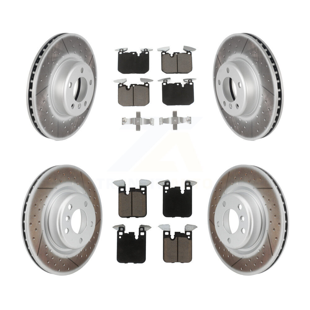 Transit Auto - KGC-100804 - Front and Rear Disc Brake Kits