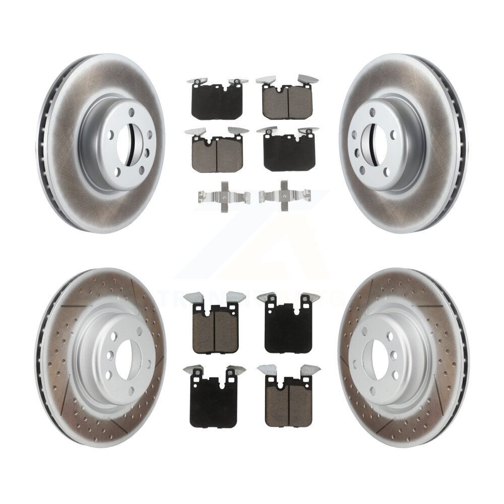 Transit Auto - KGC-100806 - Front and Rear Disc Brake Kits