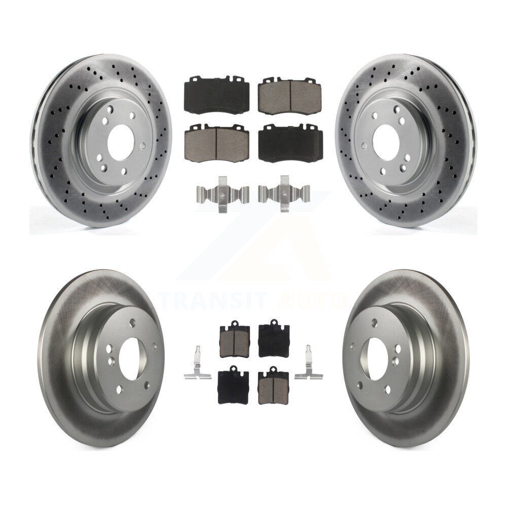 Transit Auto - KGC-100813 - Front and Rear Disc Brake Kits
