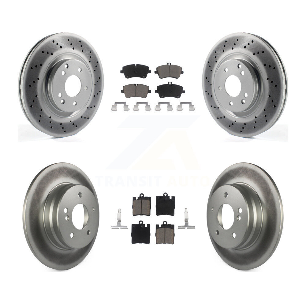 Transit Auto - KGC-100815 - Front and Rear Disc Brake Kits