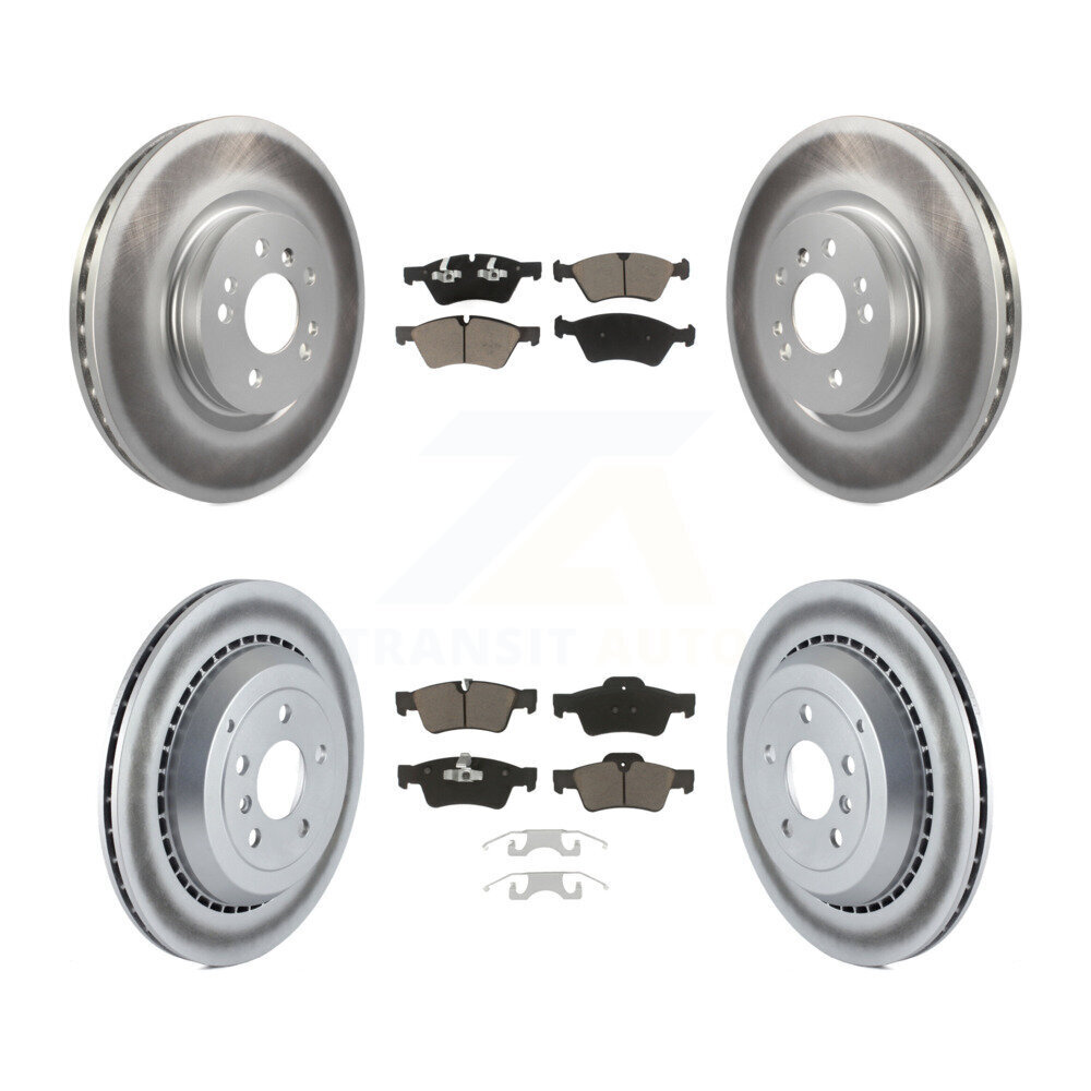 Transit Auto - KGC-100936 - Front and Rear Disc Brake Kits