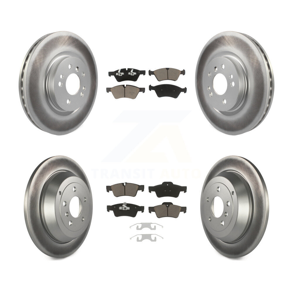 Transit Auto - KGC-100937 - Front and Rear Disc Brake Kits