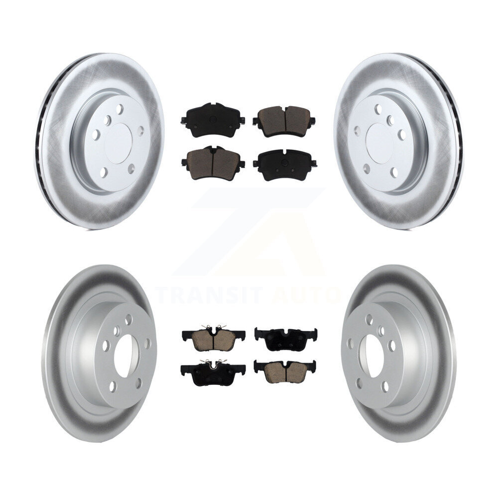 Transit Auto KGC-100991 Disc Brake Kit for 2016-2019 Mini Cooper Clubman - Front and Rear