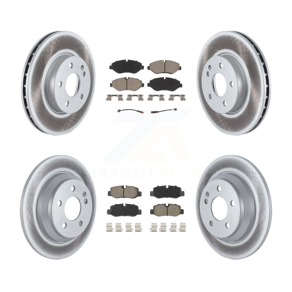 Transit Auto - KGC-101061 - Front and Rear Disc Brake Kits