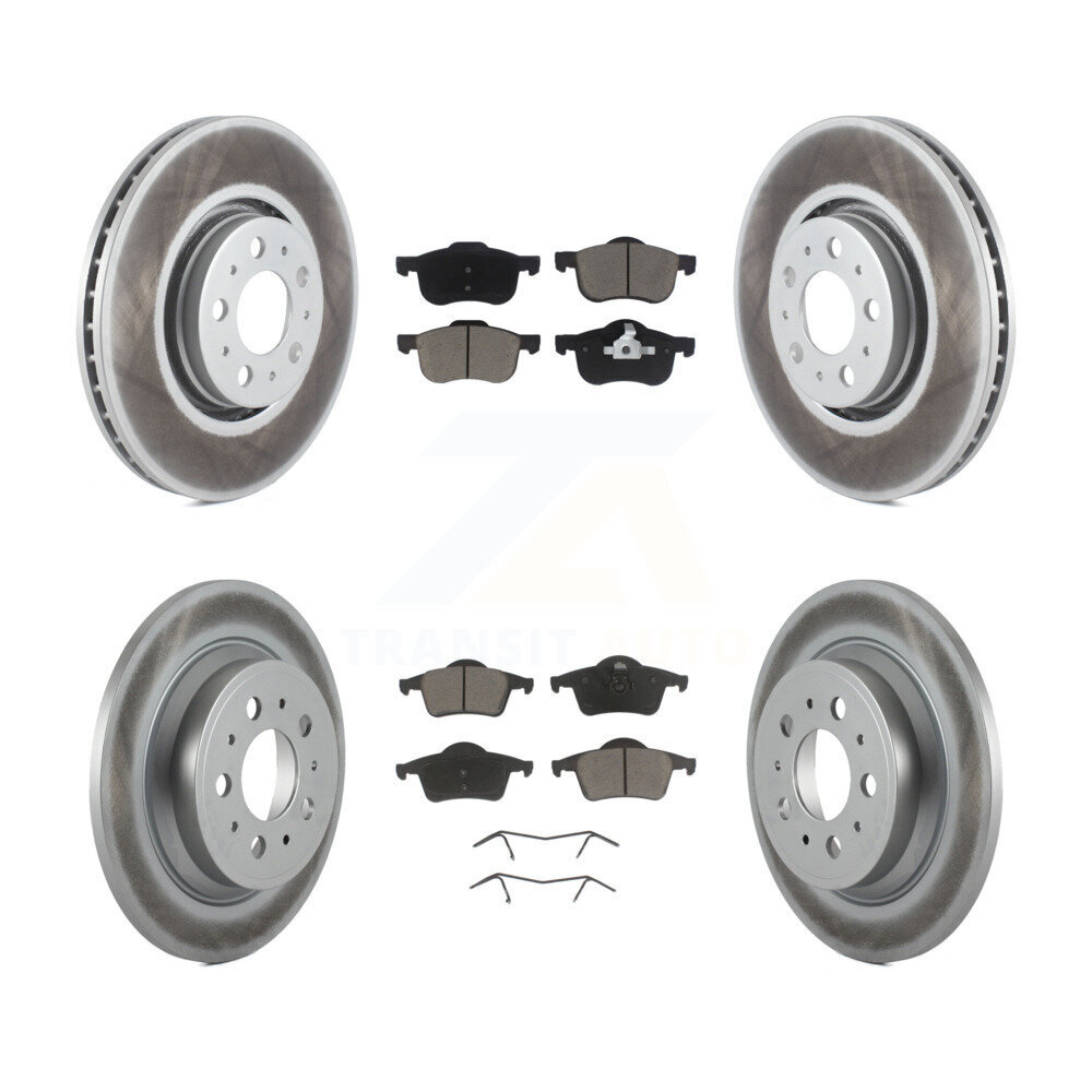 Transit Auto KGC-101101 Disc Brake Kit for 2008 Volvo S60 - Front and Rear