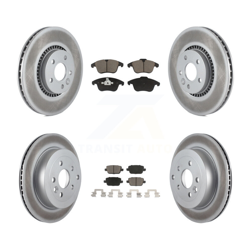 Transit Auto - KGC-101123 - Front and Rear Disc Brake Kits