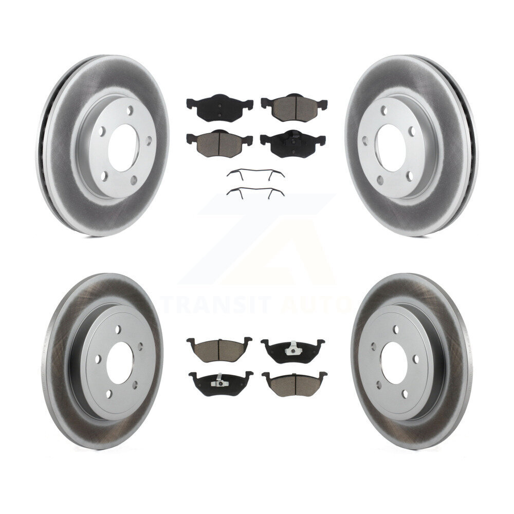 Transit Auto KGC-101126 Disc Brake Kit for 2005-2006 Mazda Tribute - Front and Rear