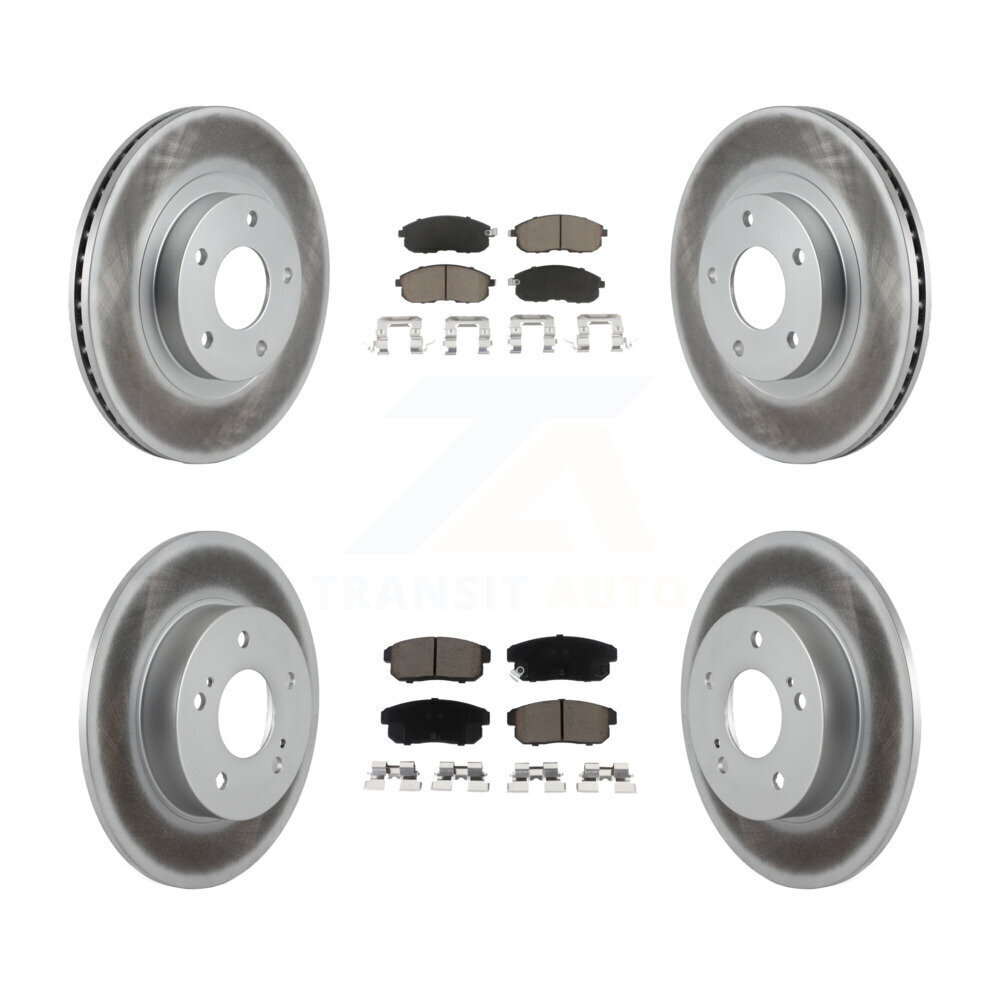 Transit Auto - KGC-101239 - Front and Rear Disc Brake Kits