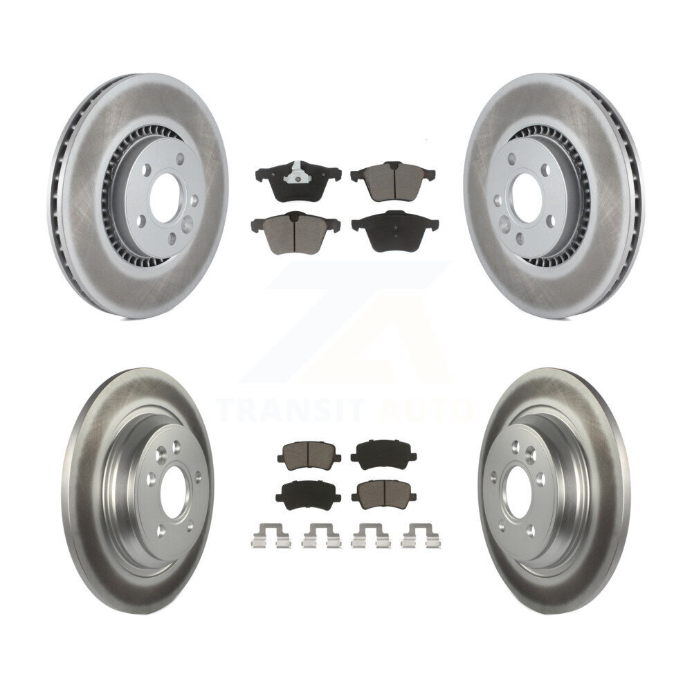 Transit Auto - KGC-101249 - Front and Rear Disc Brake Kits