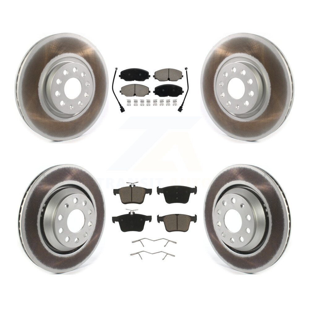 Transit Auto - KGC-101329 - Front and Rear Disc Brake Kits