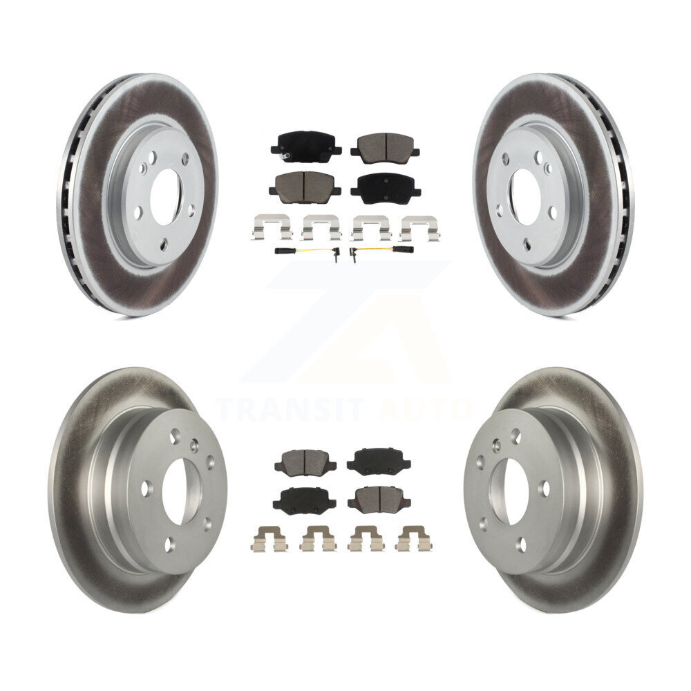 Transit Auto - KGC-101362 - Front and Rear Disc Brake Kits