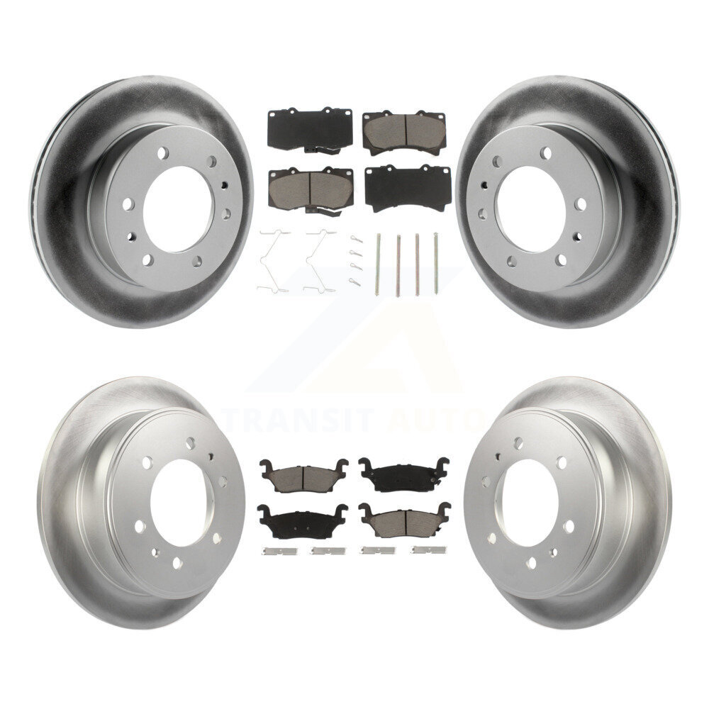 Transit Auto - KGC-101382 - Front and Rear Disc Brake Kits