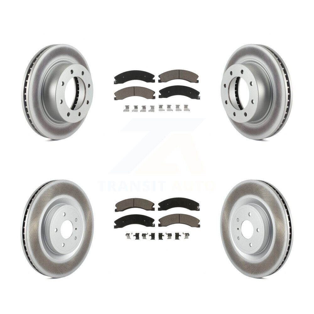 Transit Auto - KGC-101385 - Front and Rear Disc Brake Kits