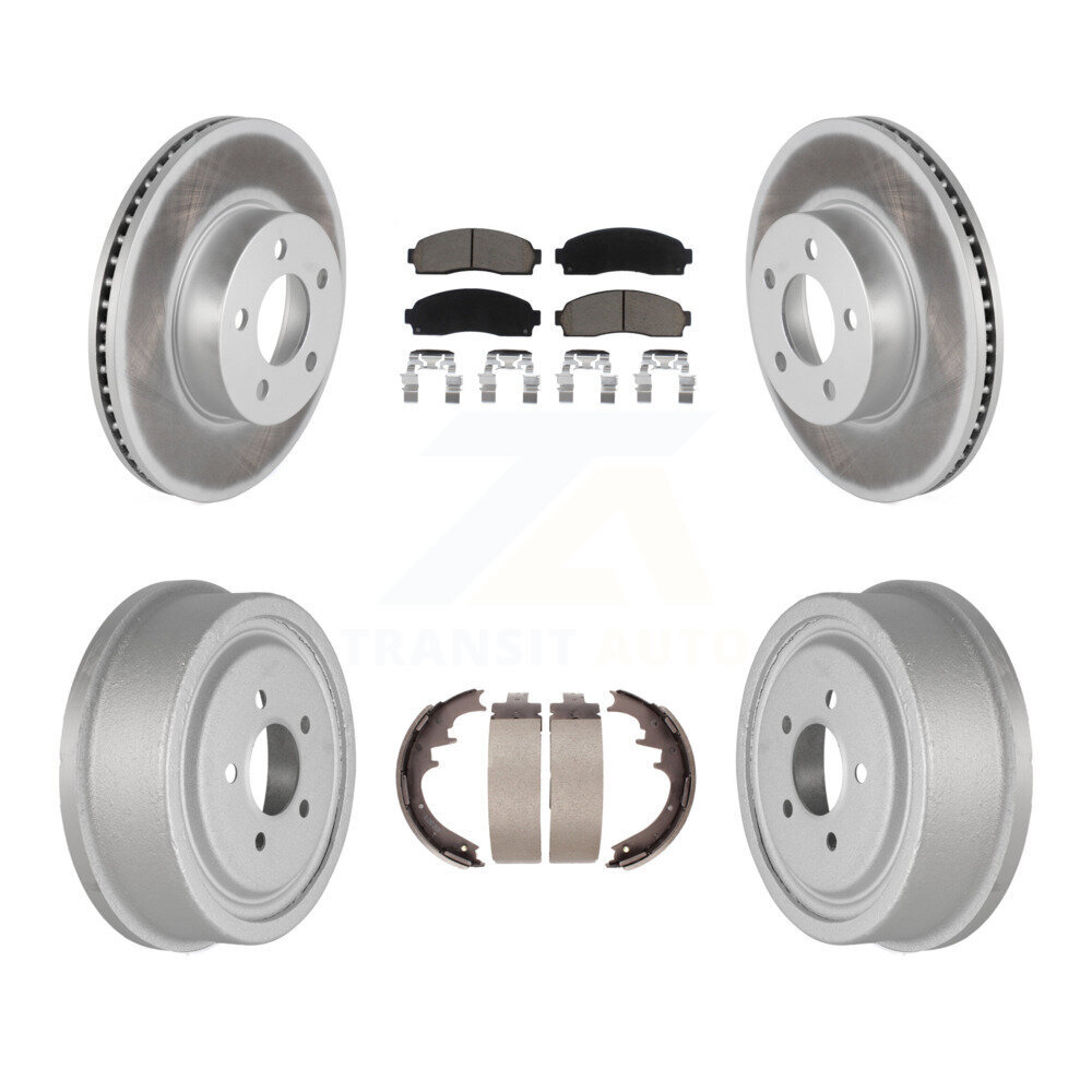 Transit Auto KGC-102012 Disc Brake Kit for 2004-2010 Mazda B4000, Ford Ranger - Front and Rear
