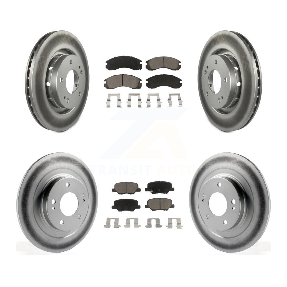 Transit Auto - KGC-102285 - Front and Rear Disc Brake Kits