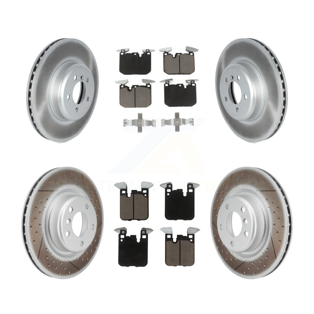 Transit Auto - KGC-102371 - Front and Rear Disc Brake Kits