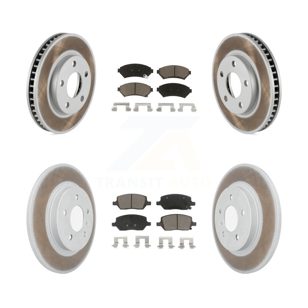 Transit Auto KGC-102382 Disc Brake Kit for 2005 Pontiac Montana - Front and Rear
