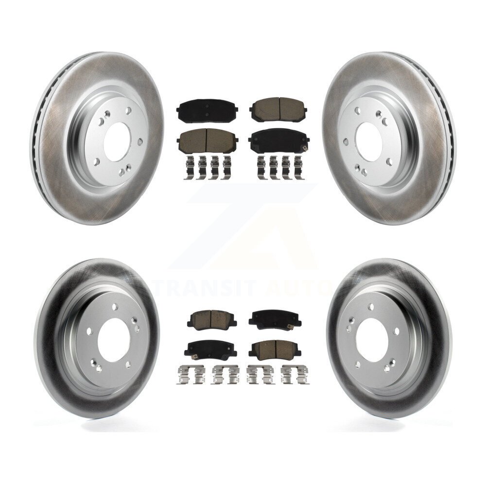Transit Auto - KGC-102513 - Front and Rear Disc Brake Kits