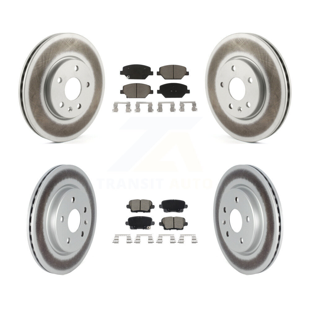 Transit Auto - KGC-102516 - Front and Rear Disc Brake Kits