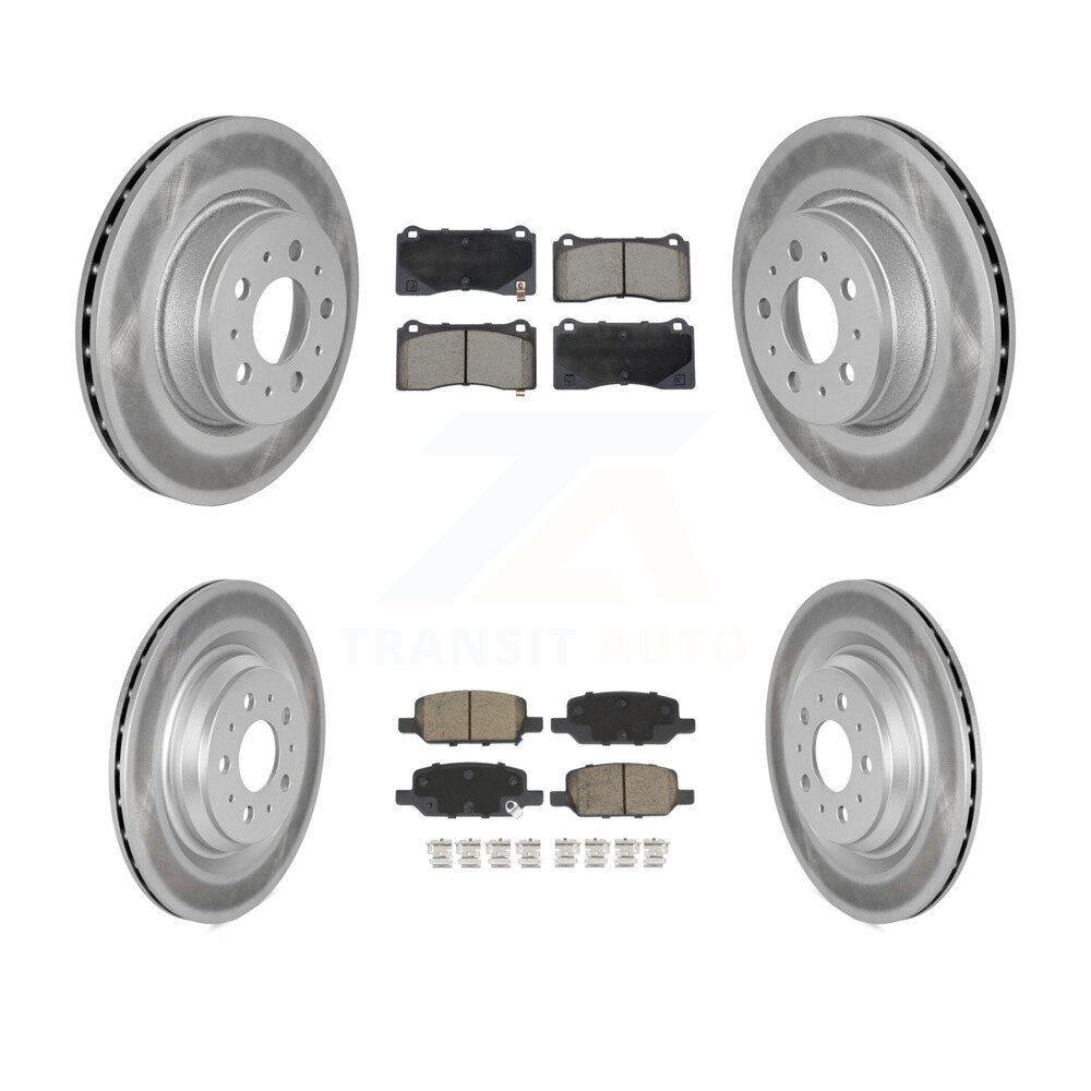 Transit Auto - KGC-102525 - Front and Rear Disc Brake Kits