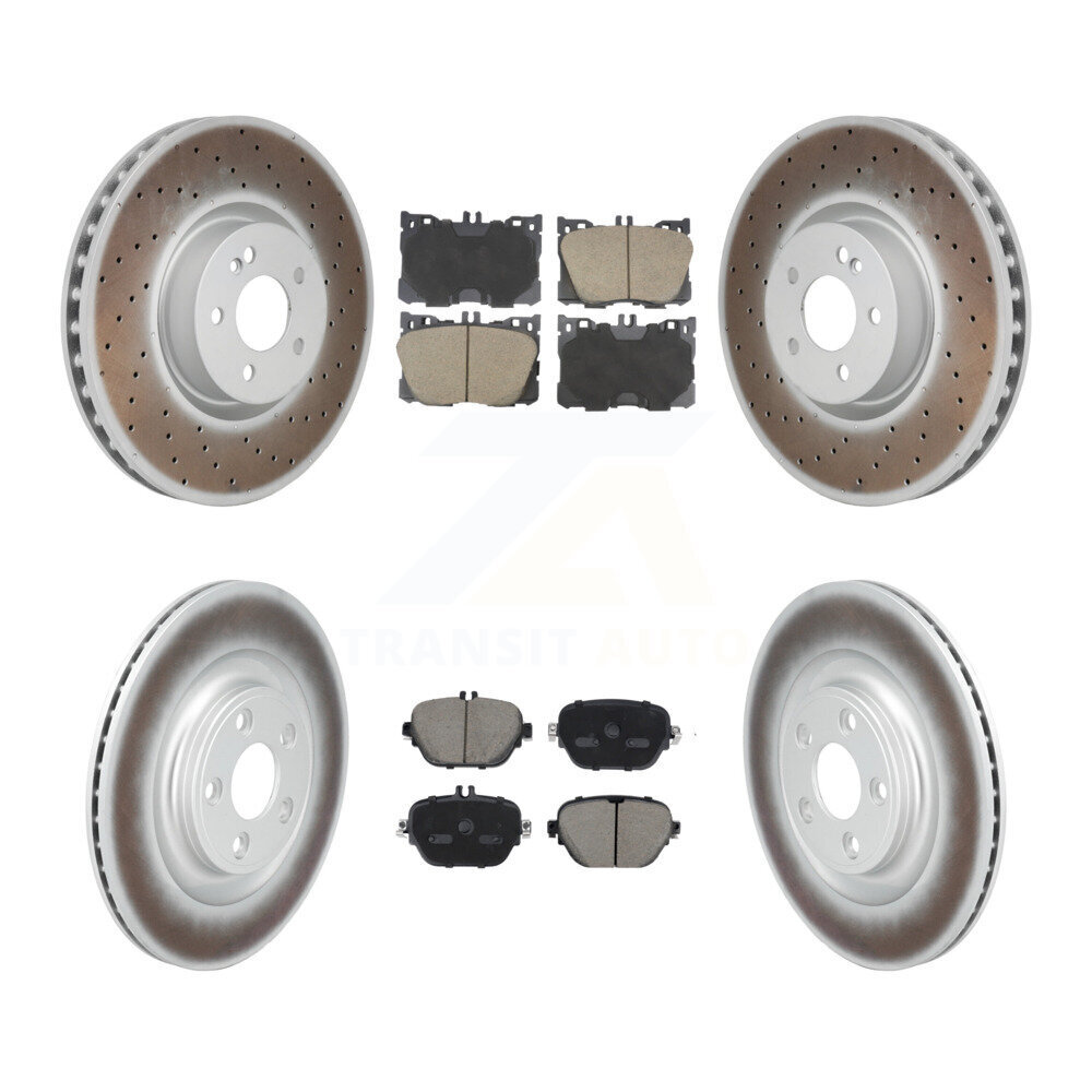 Transit Auto - KGC-102681 - Front and Rear Disc Brake Kits