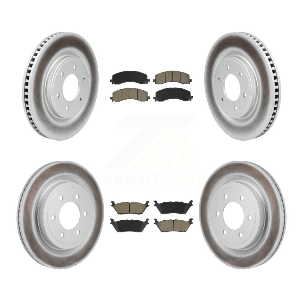 Transit Auto - KGC-102715 - Front and Rear Disc Brake Kits