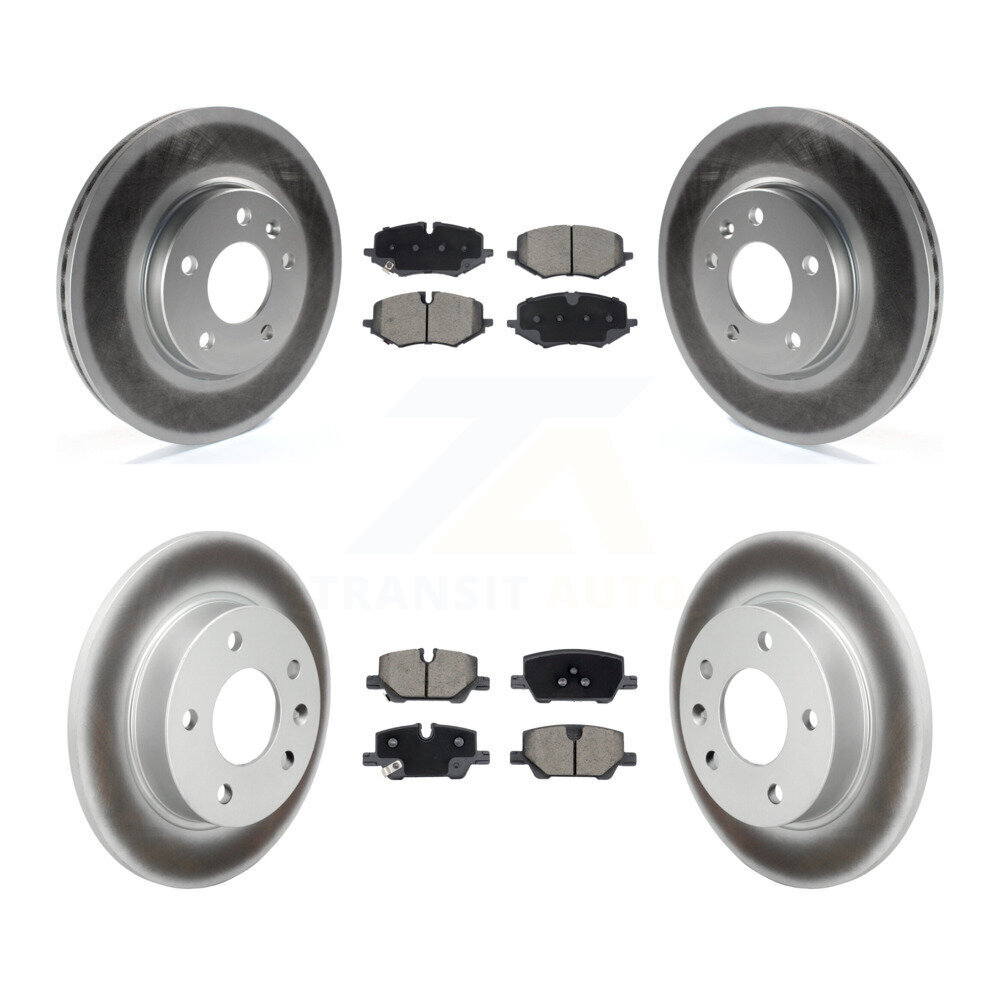 Transit Auto - KGC-102741 - Front and Rear Disc Brake Kits