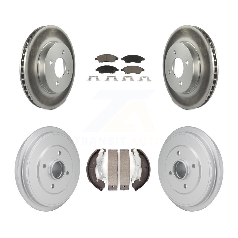 Transit Auto - KGC-102862 - Front and Rear Disc Brake Kits
