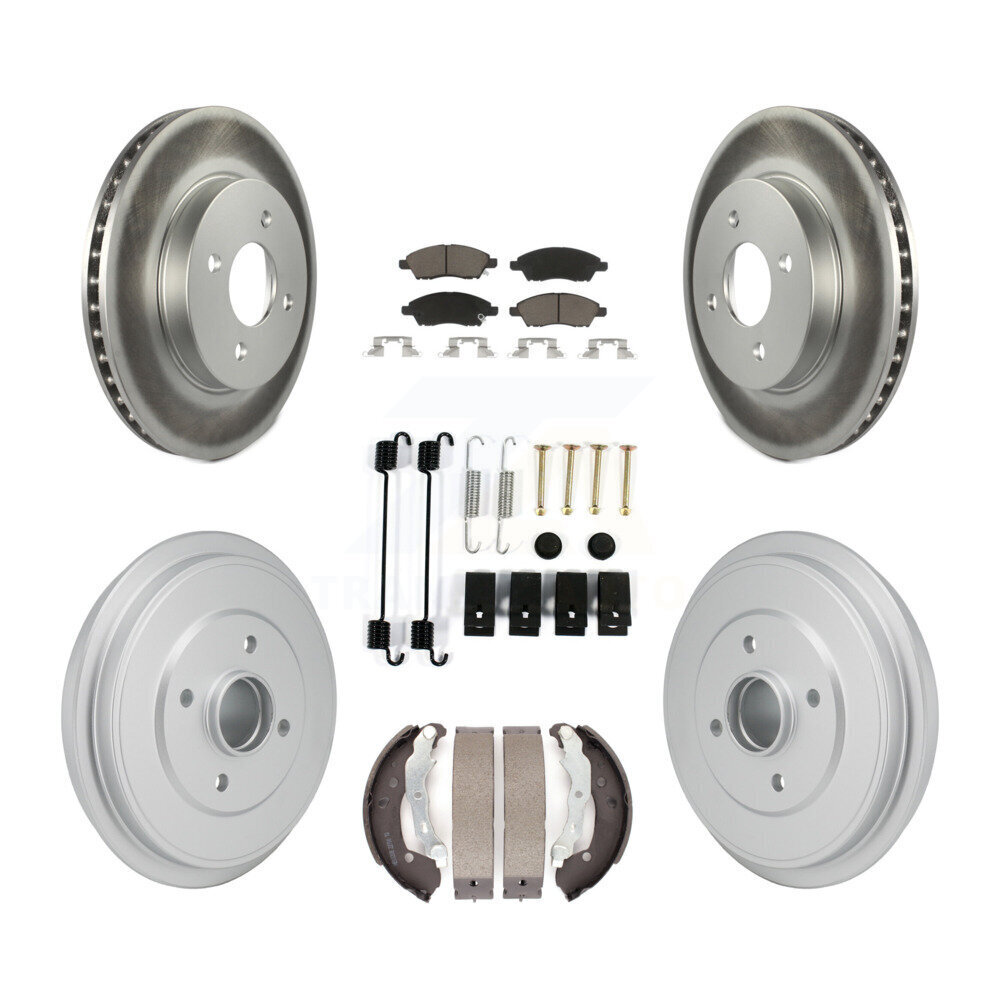Transit Auto - KGC-102874 - Front and Rear Disc Brake Kits