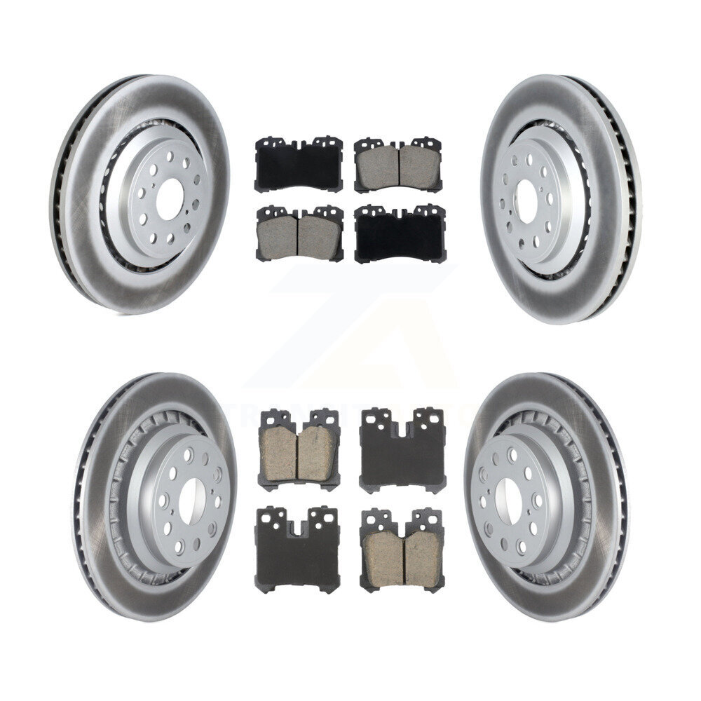 Transit Auto - KGC-102902 - Front and Rear Disc Brake Kits