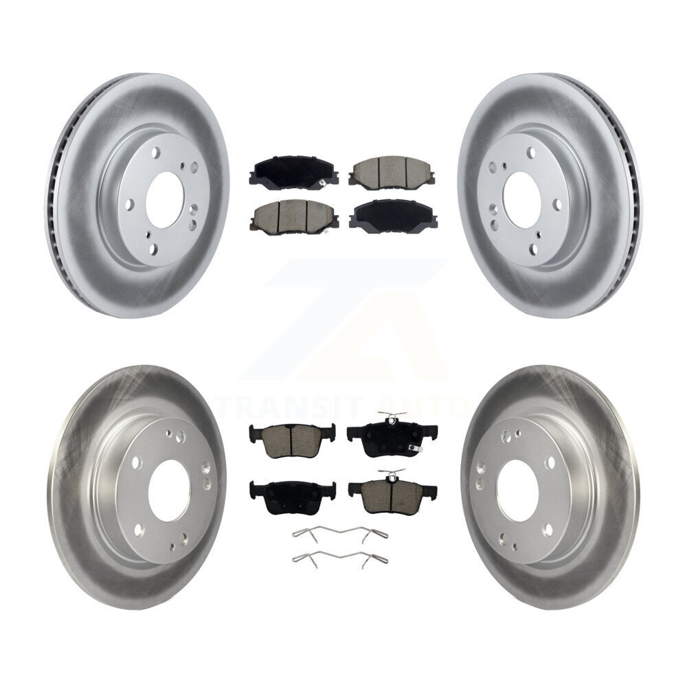Transit Auto KGC-102906 Disc Brake Kit for 2019-2022 Honda Insight - Front and Rear