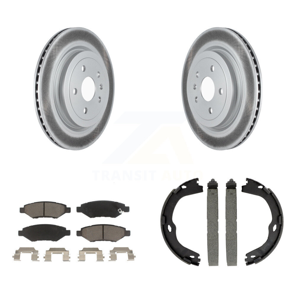 Transit Auto KGC-102924 Disc Brake Kit for 2014 Cadillac CTS - Rear