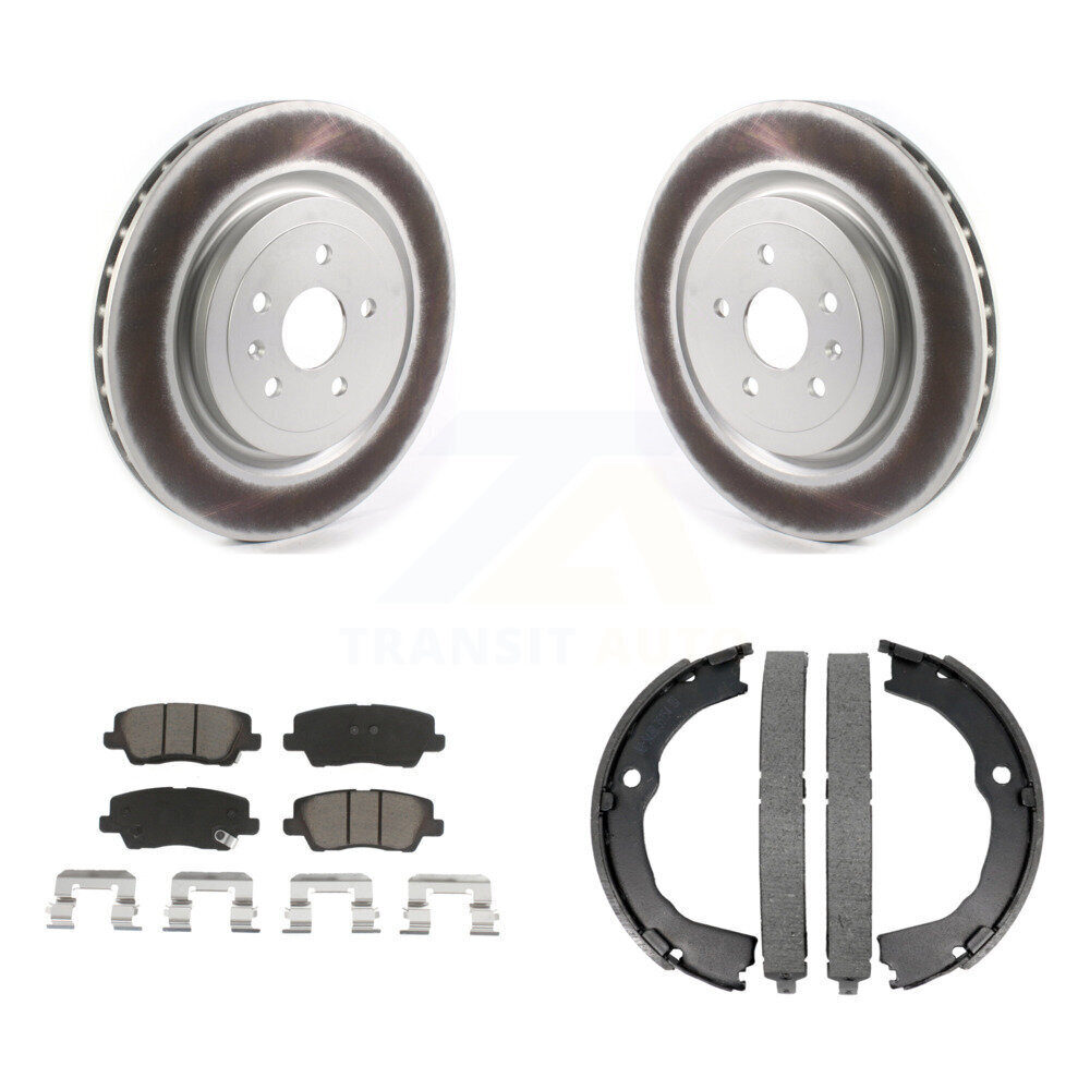 Transit Auto KGC-102926 Disc Brake Kit for 2015 Cadillac CTS - Rear