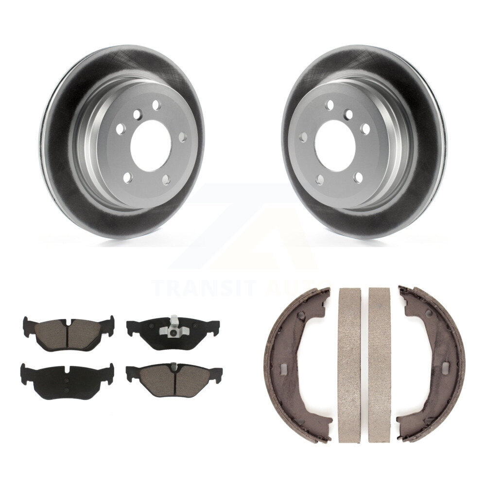 Transit Auto KGC-102970 Disc Brake Kit for 2012 BMW 328i - Rear