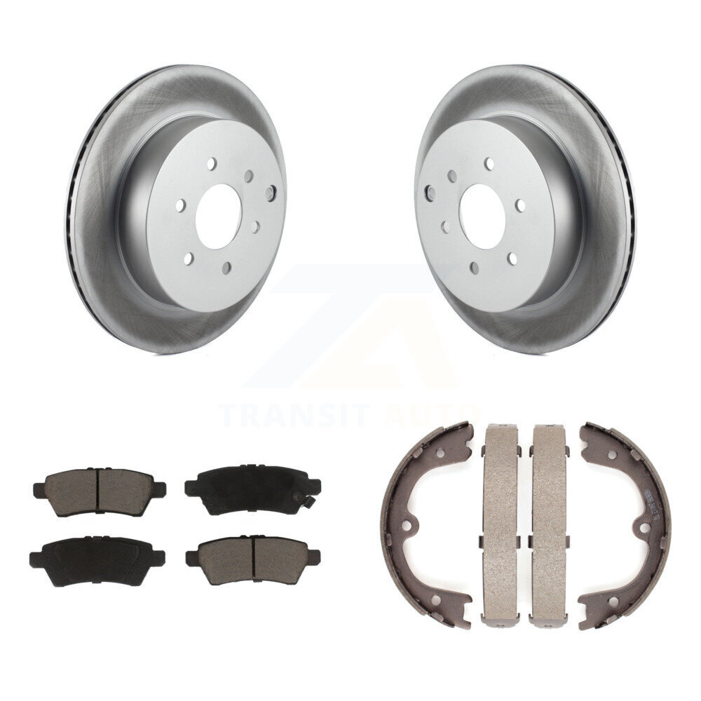 Transit Auto KGC-103011 Disc Brake Kit for 2005-2012 Nissan Pathfinder - Rear