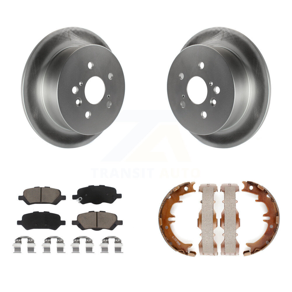 Transit Auto KGC-103036 Disc Brake Kit for 2009-2016 Toyota Venza - Rear