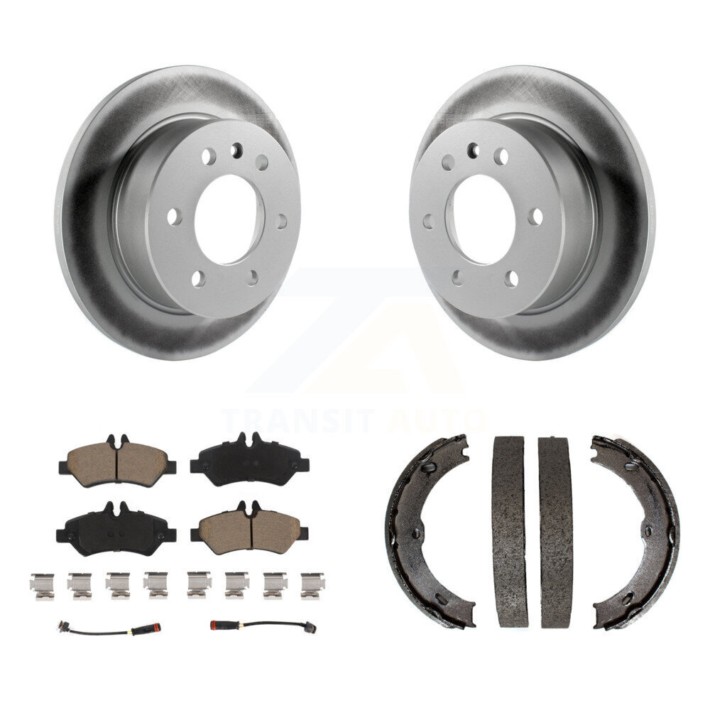 Transit Auto KGC-103042 Disc Brake Kit for 2007-2018 Mercedes-Benz Sprinter 2500, Dodge Sprinter 2500 and More - Rear