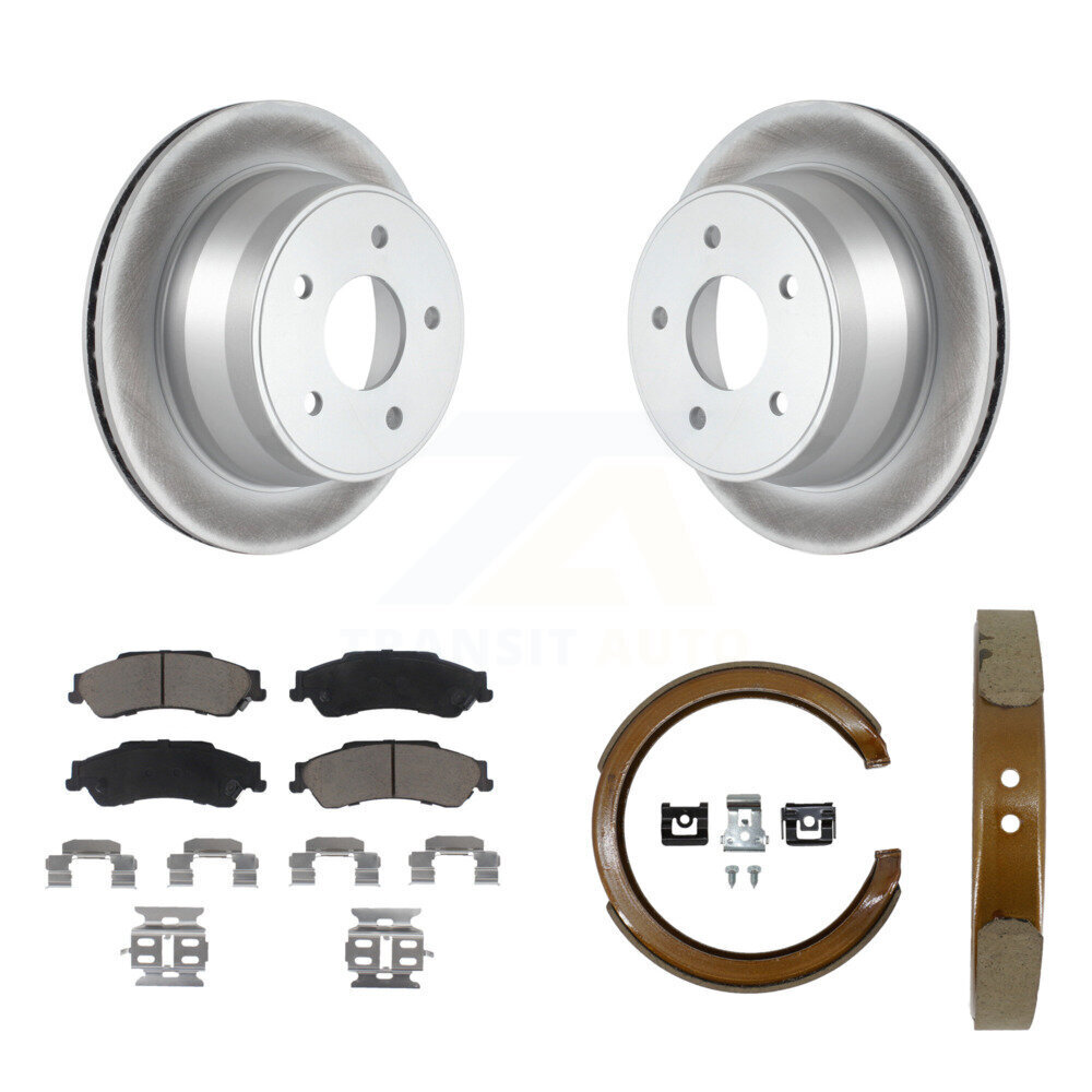 Transit Auto KGC-103054 Disc Brake Kit for 1997-2005 GMC Jimmy, Chevrolet S10 and More - Rear