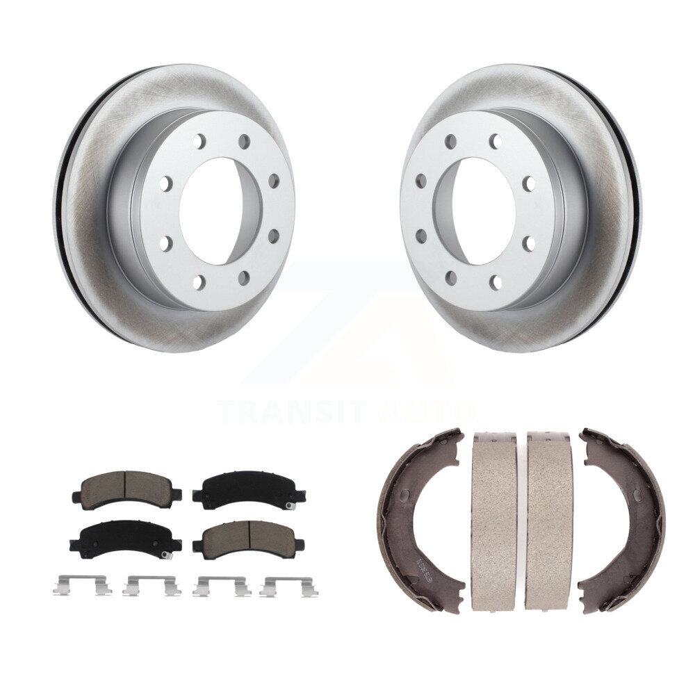 Transit Auto KGC-103091 Disc Brake Kit for 2003-2008 Chevrolet Express 2500, GMC Savana 2500 - Rear