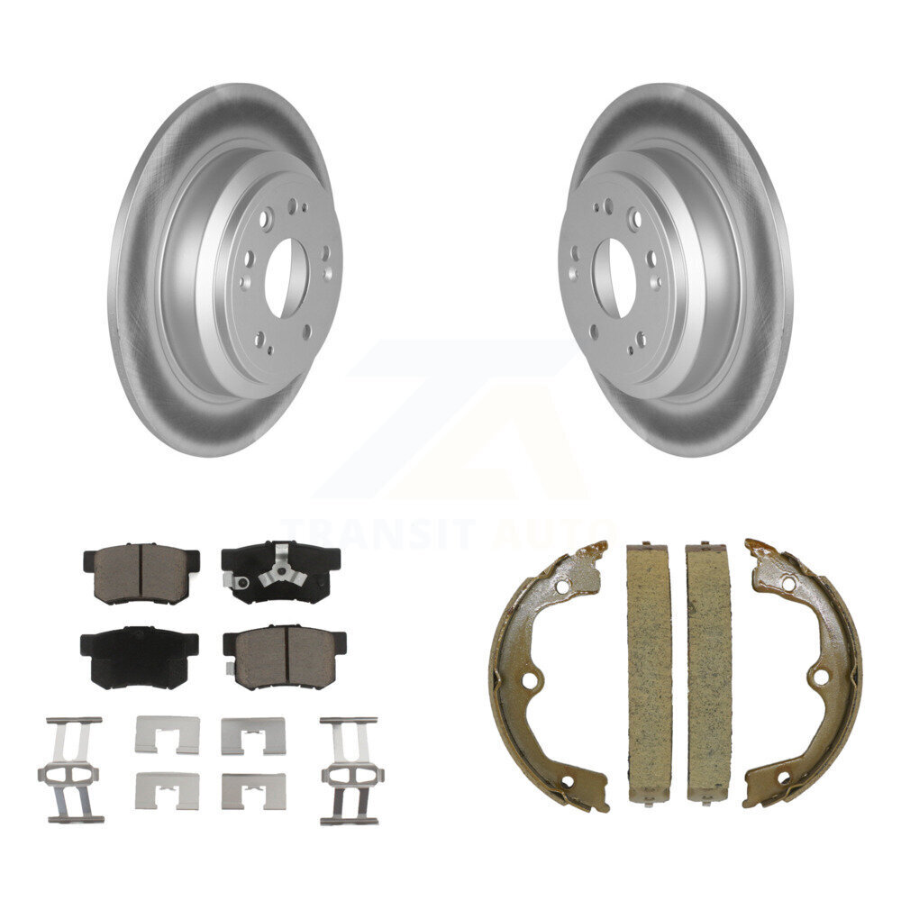 Transit Auto KGC-103161 Disc Brake Kit for 2010-2015 Honda Crosstour, Honda Accord Crosstour - Rear