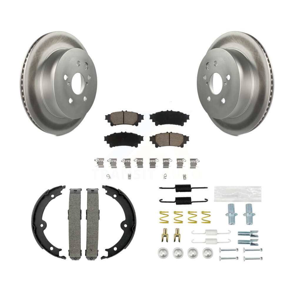 Transit Auto KGC-103276 Disc Brake Kit for 2014 Lexus IS250 - Rear