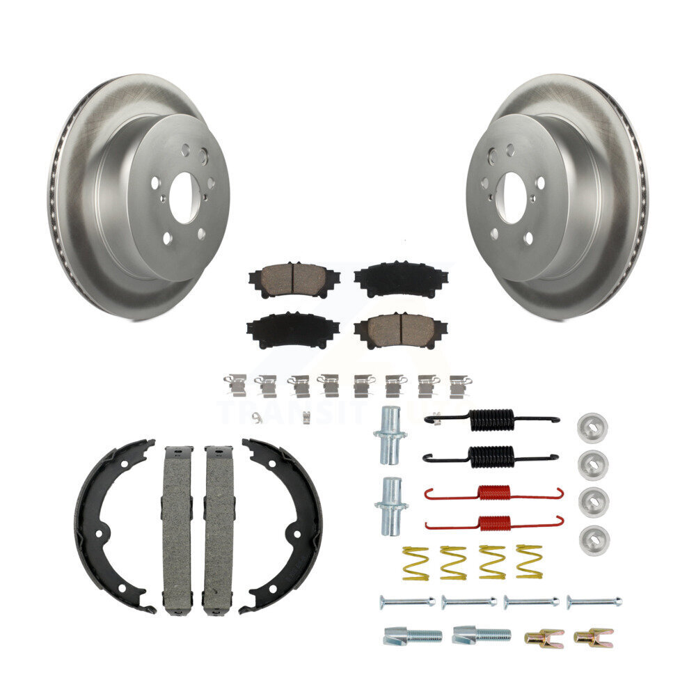 Transit Auto KGC-103277 Disc Brake Kit for 2014-2015 Lexus IS350 - Rear