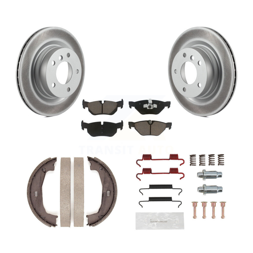 Transit Auto KGC-103295 Disc Brake Kit for 2006-2012 BMW 328i, BMW 325i - Rear